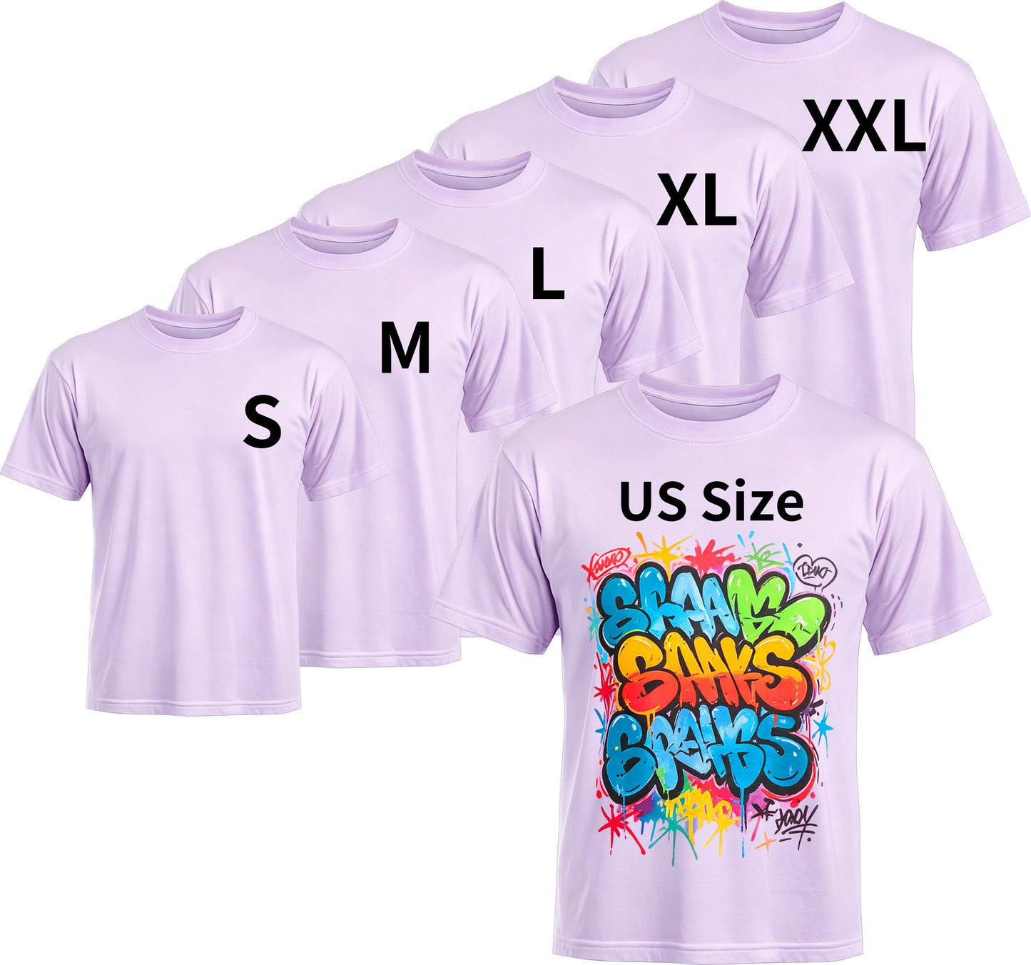 HOTJoyclub 5 PCS Unisex Sublimation Blanks Bulk Polyester T Shirts for Sublimation Crew Neck Short Sleeve Wholesale DIY Gifts