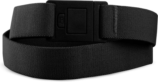 HOTBELTAWAY Easily Adjustable Elastic Flat Buckle No Show Belts for Women – Stretch No Bulge jeans pants