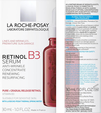 HOTPure Retinol Face Serum with Niacinamide (Vitamin B3) & Hyaluronic Acid | Gentle Anti-Aging Retinol Serum