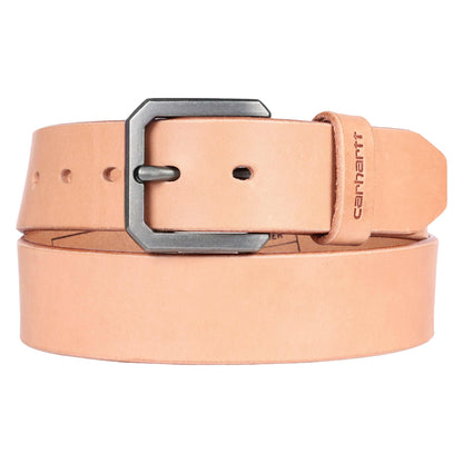 HOTCarhartt Men's Durable Full Grain Saddle Leather Classic Belts, W/Rugged Antique Nickel Hardware