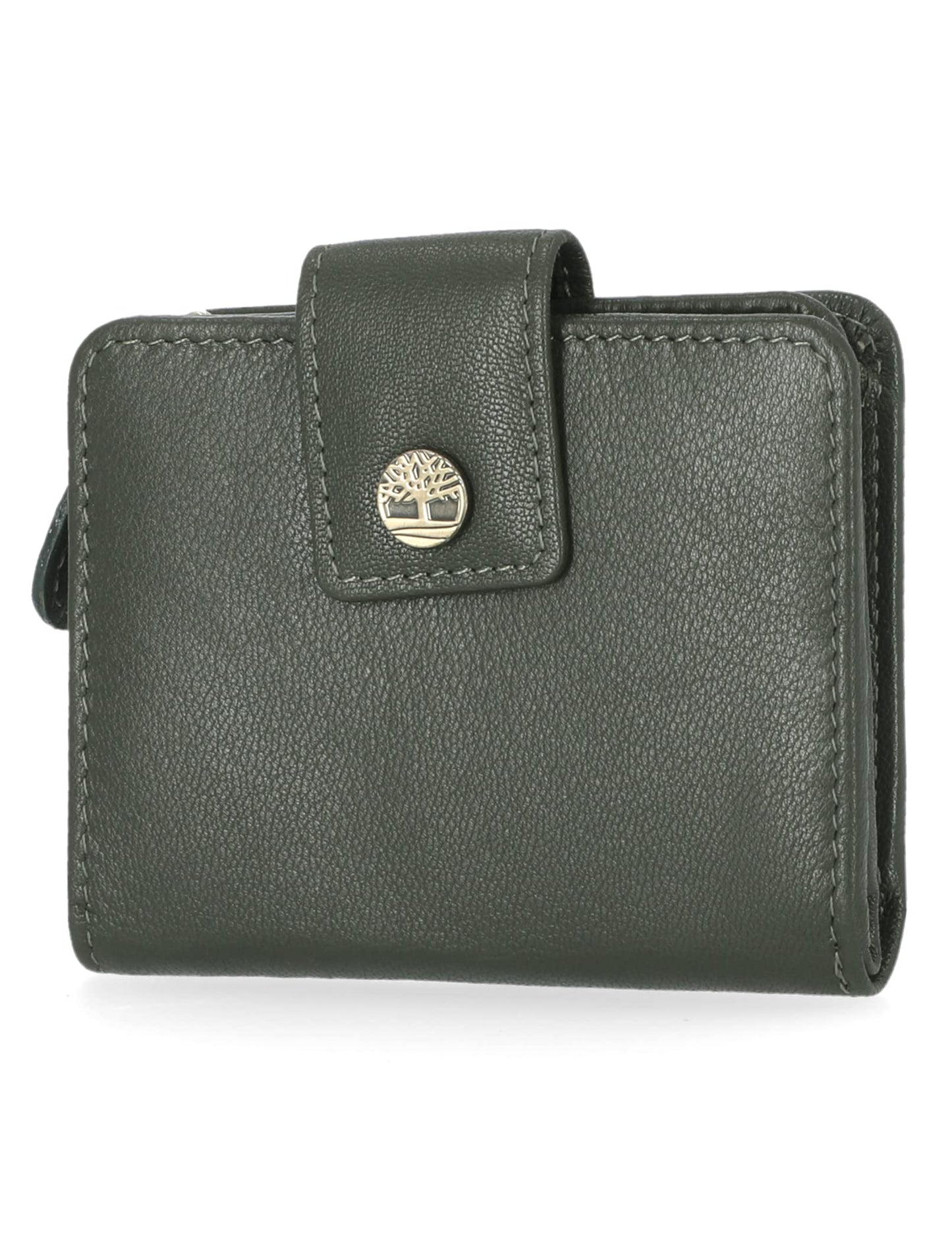 HOTTimberland Women's Leather Rfid Small Indexer Wallet Billfold, Red, One Size