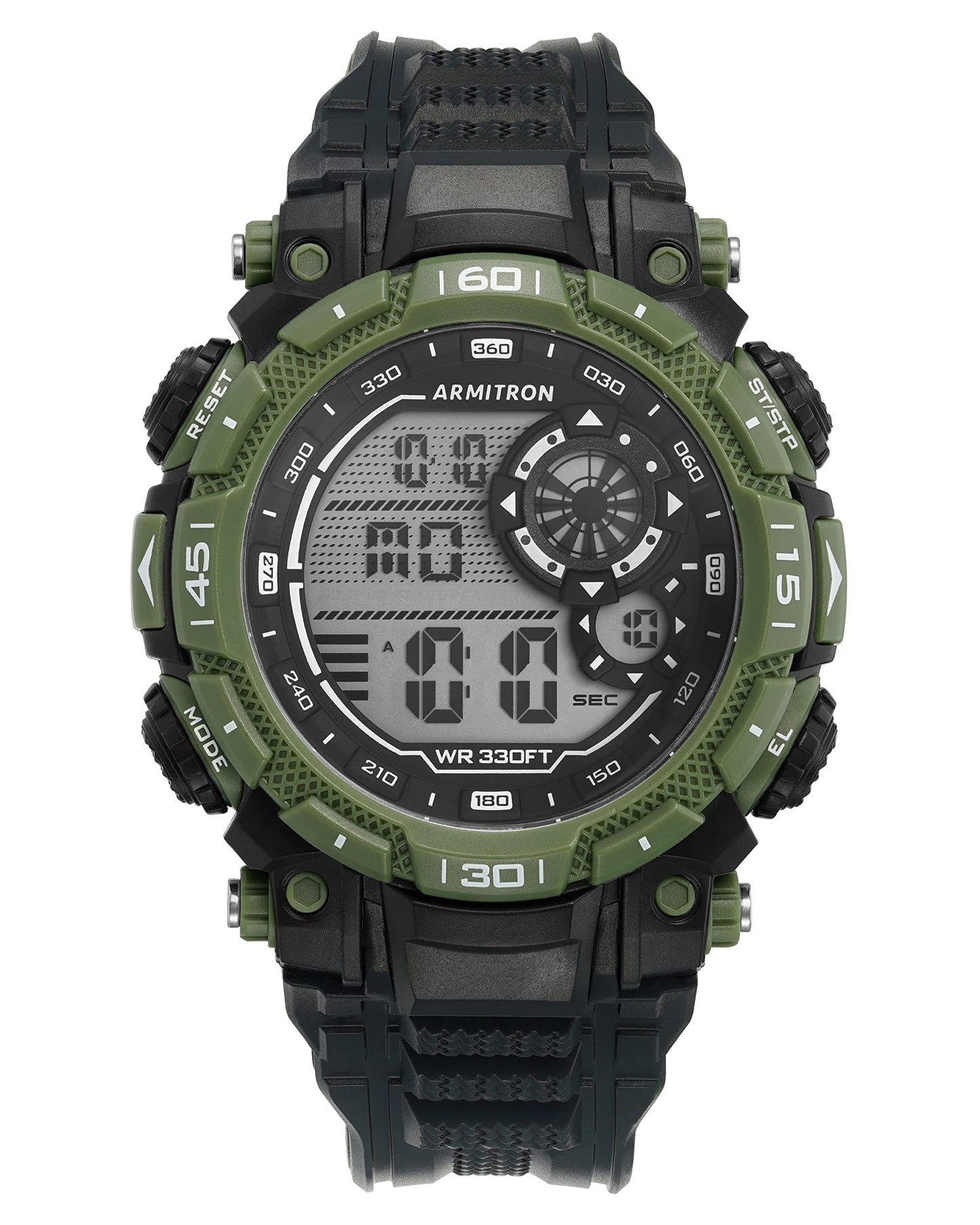HOTArmitron Sport Men's Digital Chronograph Resin Strap Watch, 40/8397