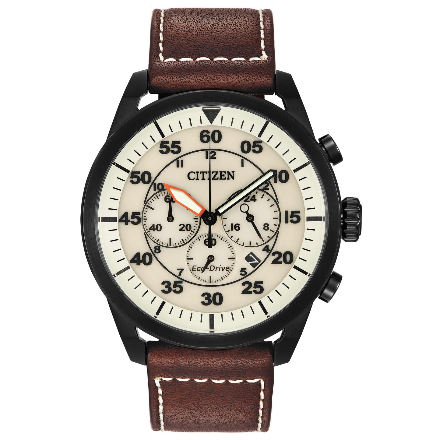 HOTCitizen Men's Eco-Drive Chronograph Sport Casual Watch