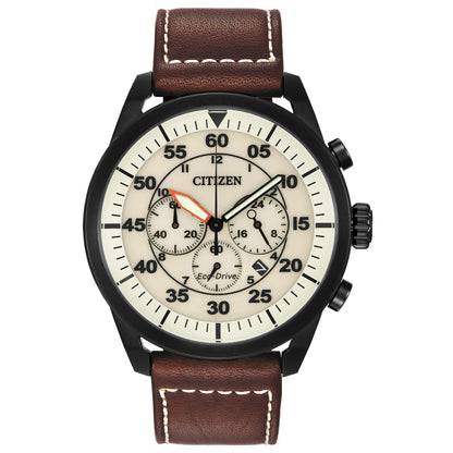 HOTCitizen Men's Eco-Drive Chronograph Sport Casual Watch