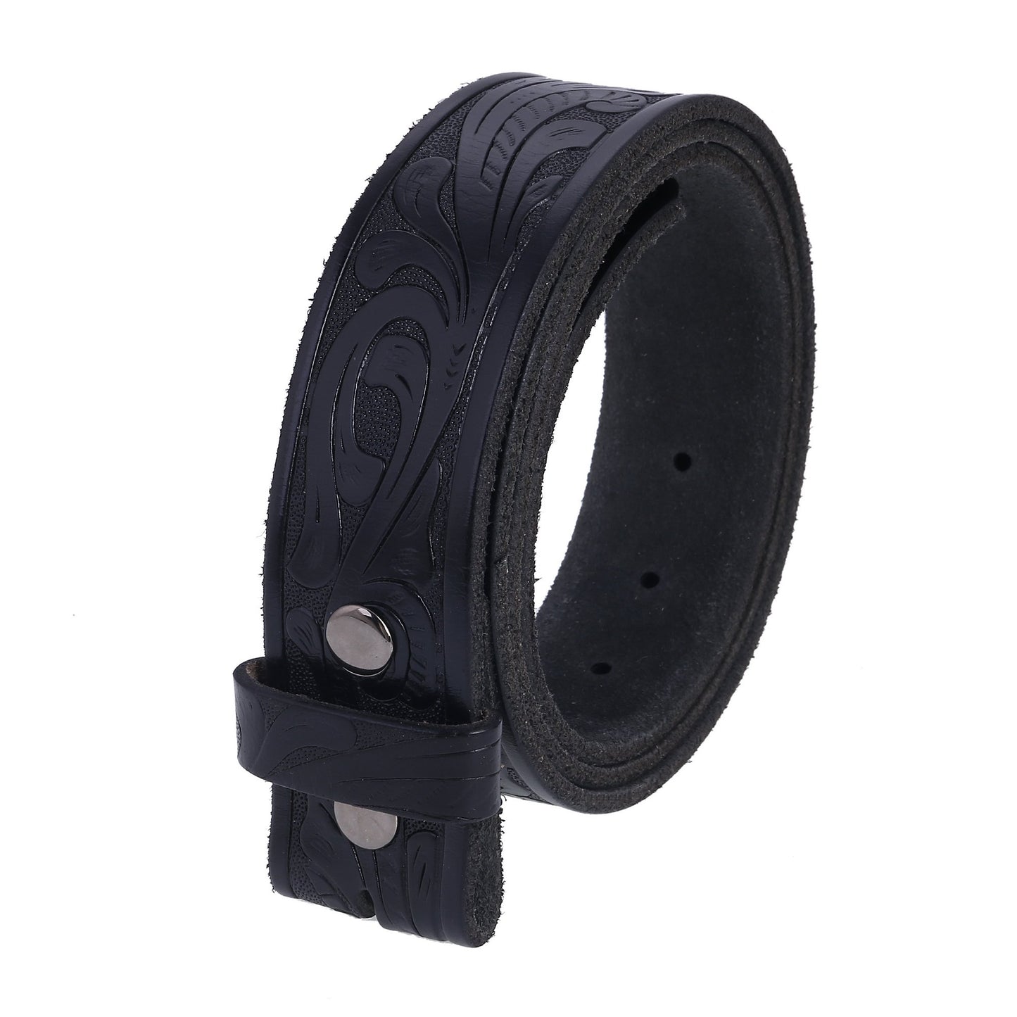 HOTGelante Genuine Full Grain Leather Belt Strap without Belt Buckle