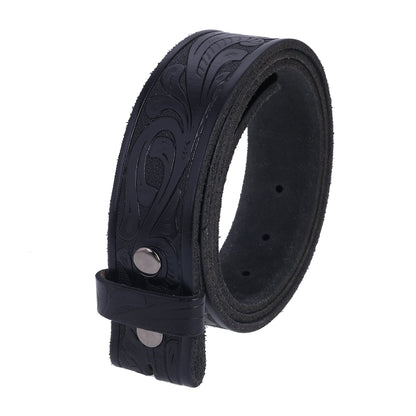 HOTGelante Genuine Full Grain Leather Belt Strap without Belt Buckle