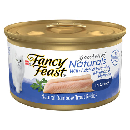 HOTPurina Fancy Feast Gravy Lovers Poultry and Beef Grilled Gourmet Wet Cat Food Variety Pack - (Pack of 24) 3 oz. Cans