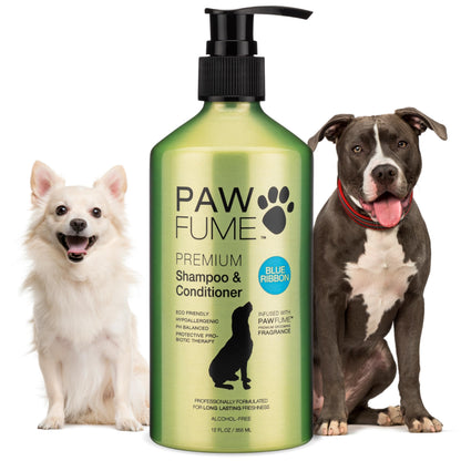 HOTPAWFUME Deshedding Dog Shampoo and Conditioner, Show Dog, 1-Pack – Nourish & Detangle for Silky Soft Coat – Probiotic, Deep-Cleaning, pH-Balanced Formula – Salon-Quality Shampoo for Dogs