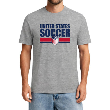 HOTIcon Sports Officially Licensed US Soccer Federation Cotton T-Shirt - Unisex Adult