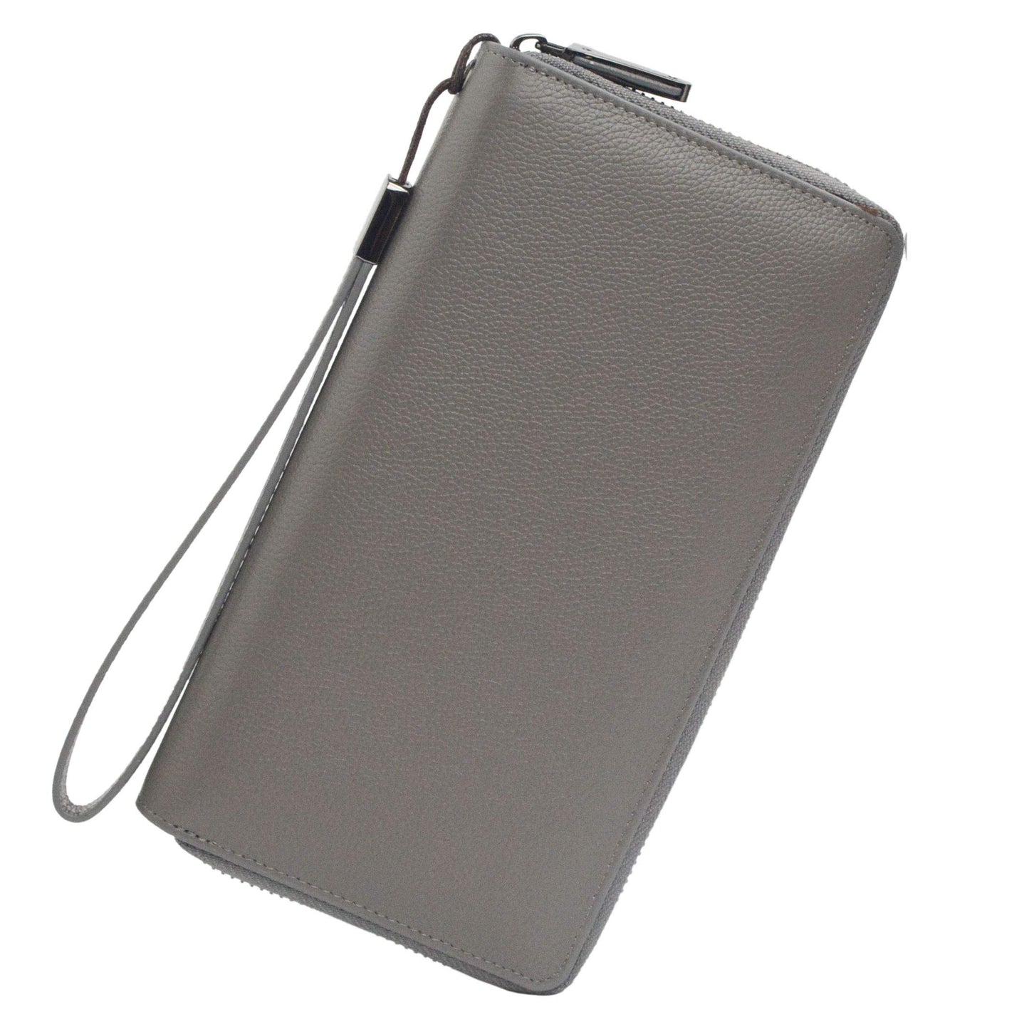 HOTBveyzi Women RFID Blocking Wallet Leather Zip Around Phone Clutch Large Capacity Ladies Travel Purse Wristlet
