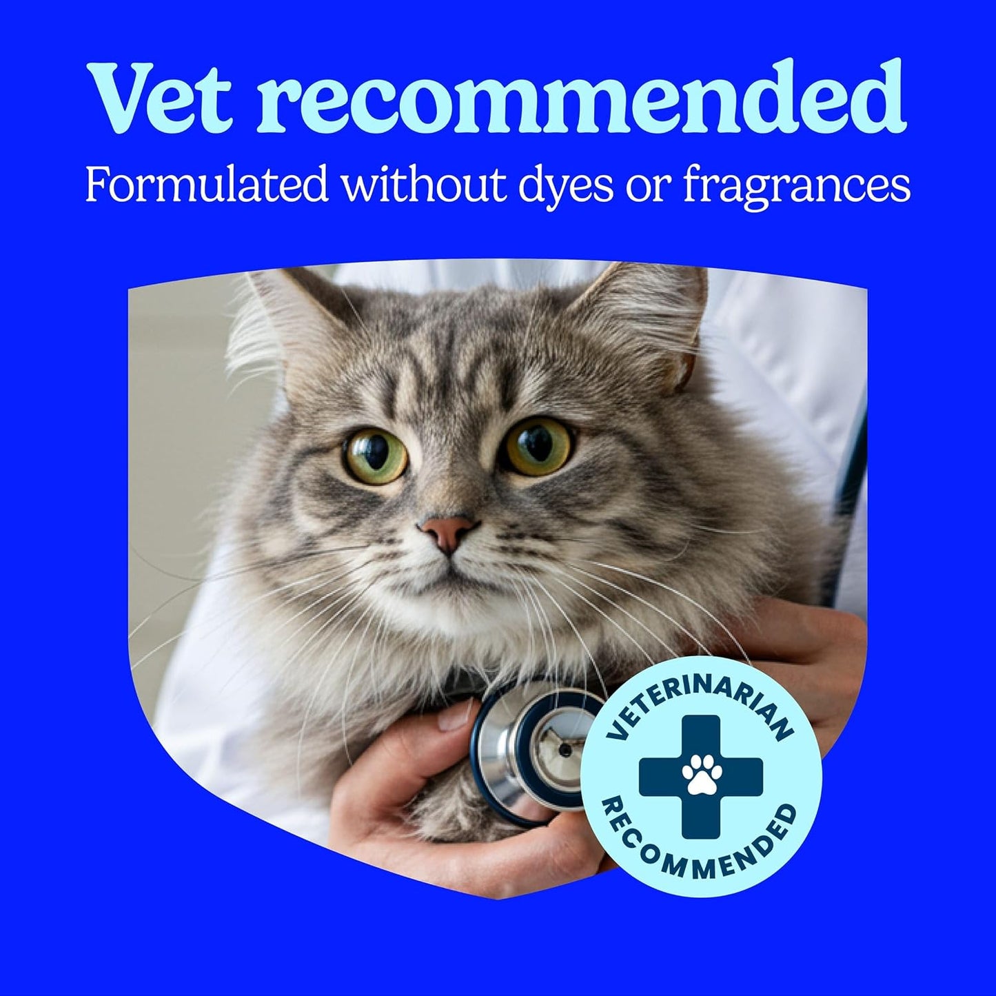 HOTFresh Step Advanced Simply Unscented Multi Cat Clumping Litter, Formulated With No Added Dyes or Fragrances, Ammonia Block Technology, Low Dust, 18.5 lb. Box