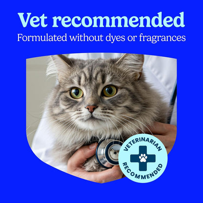 HOTFresh Step Advanced Simply Unscented Multi Cat Clumping Litter, Formulated With No Added Dyes or Fragrances, Ammonia Block Technology, Low Dust, 18.5 lb. Box