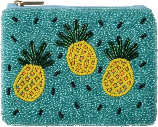 HOTBamboo Trading Pineapple Essential Pouch, 3.5-Inch, Multicolor