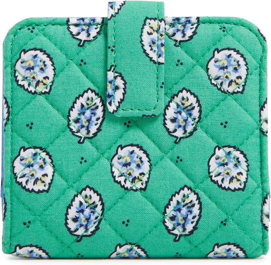 HOTVera Bradley Women's Cotton RFID Finley Small Wallet