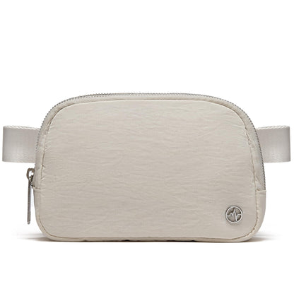 HOTPander Everywhere Belt Bag for Women, Fashion Waist Packs, Crossbody Bags, Everywhere Belt Bag with Adjustable Strap (Pure White).