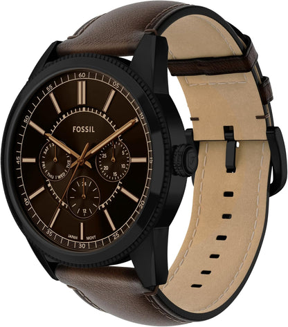 HOTFossil Men's Watch, Pearson Multifunction Stainless Steel Watch for Men