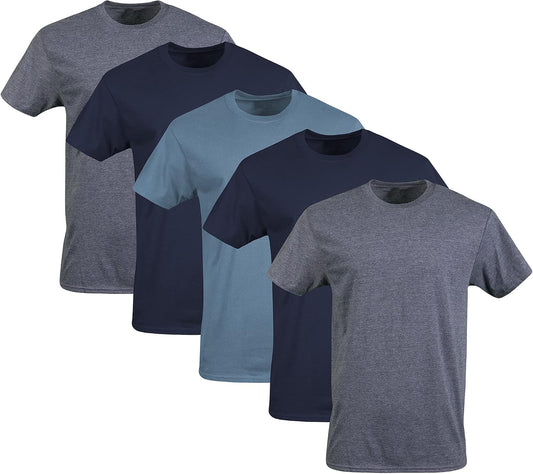 HOTGildan Men's Crew T-Shirts, Multipack, Style G1100