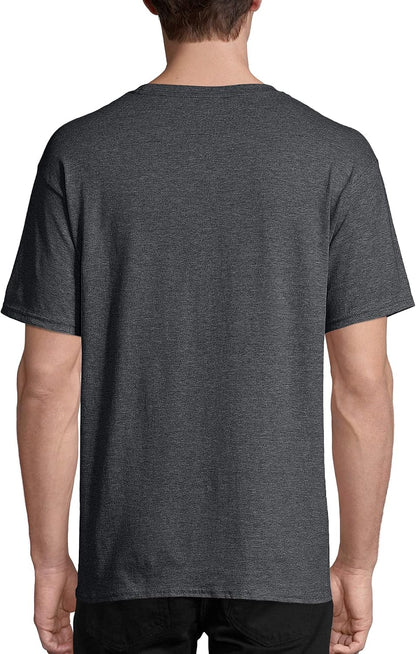 HOTHanes Men's T-Shirt Pack - 4 or 6 Pack - Essential-T Crewneck Cotton T-Shirts - Everyday Men's Clothing - Big & Tall