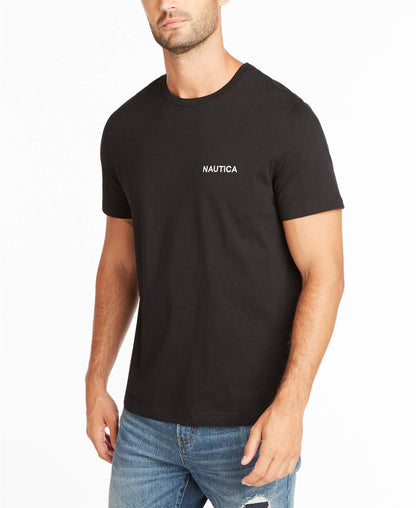 HOTNautica Men's Short Sleeve Solid Crew Neck T-Shirt Shirt