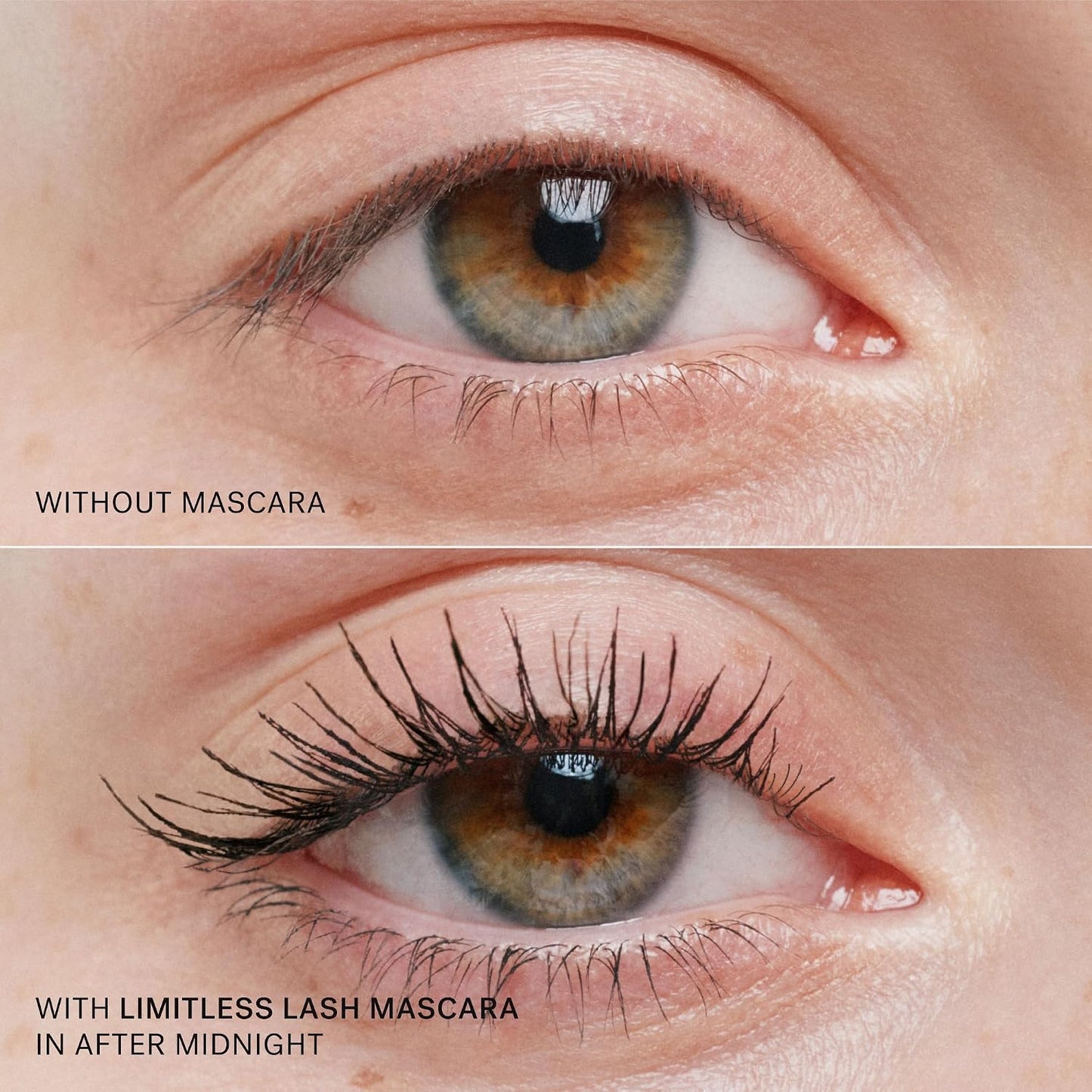 HOTILIA - Limitless Lash Mascara (After Midnight | Soft black) | Lengthen, Lift, Separate | 12-HR Wear | Smudge-Resistant | Conditioning | Safe for Sensitive Eyes, Clean, Cruelty-Free