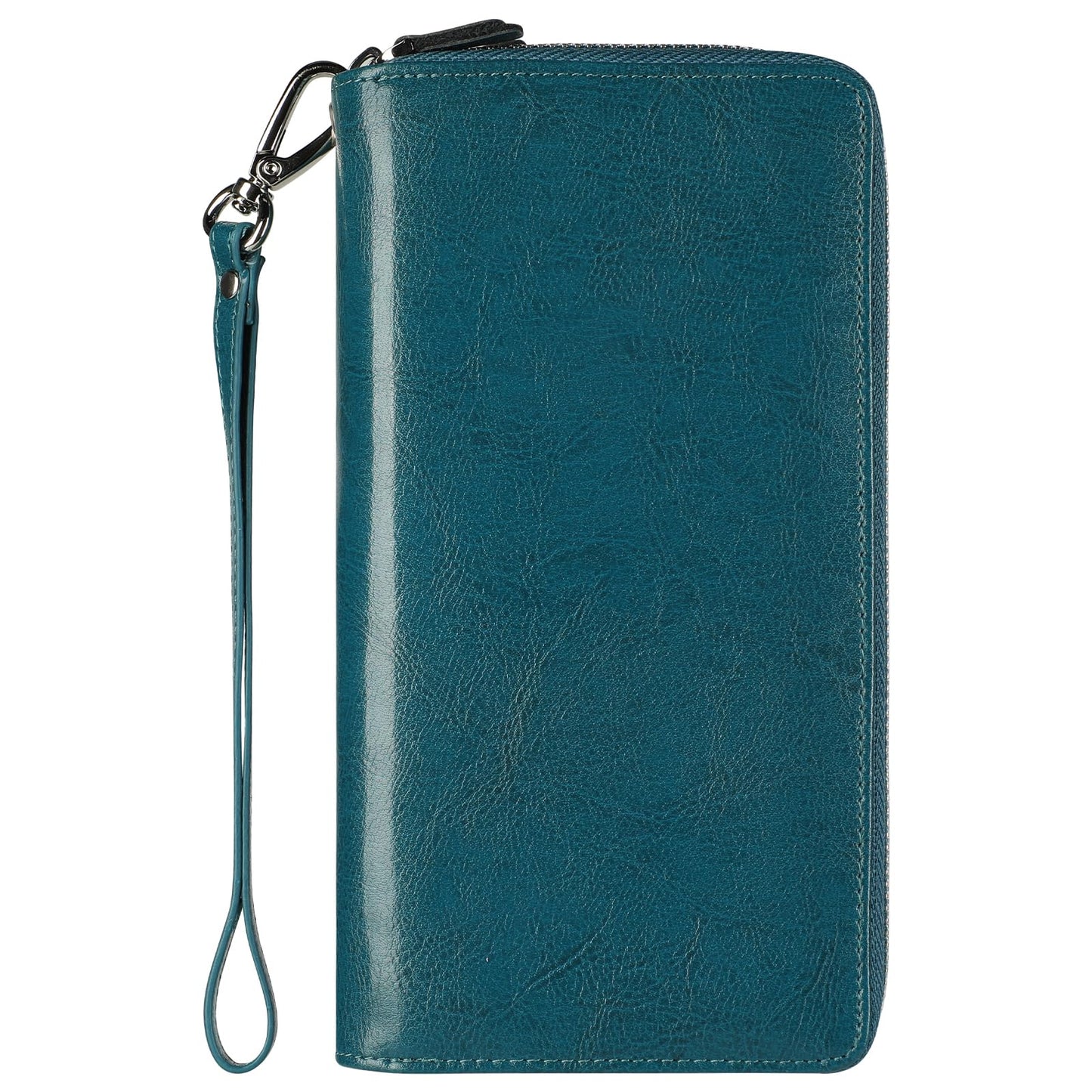 HOTLavemi Small Compact Women Wallet RFID Blocking Genuine Leather Bifold Purse with ID Windows