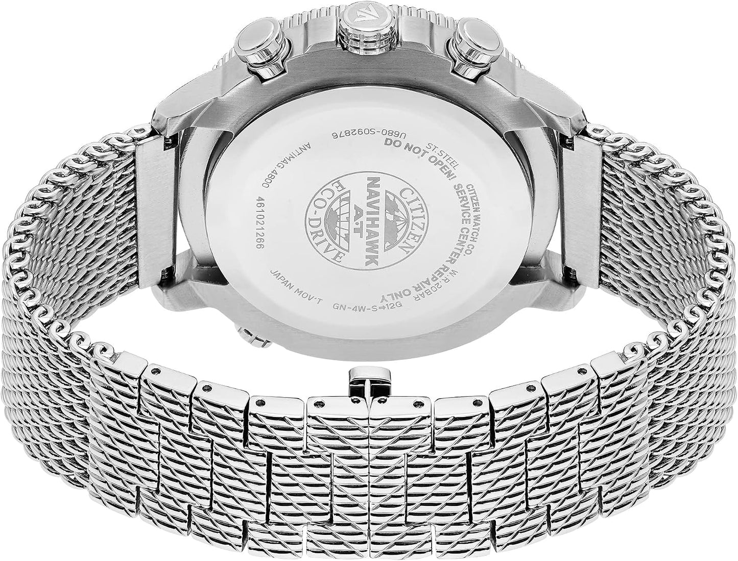 HOTCitizen Men's Promaster Navihawk A-T Eco-Drive Pilot Watch, Atomic Timekeeping, Chronograph