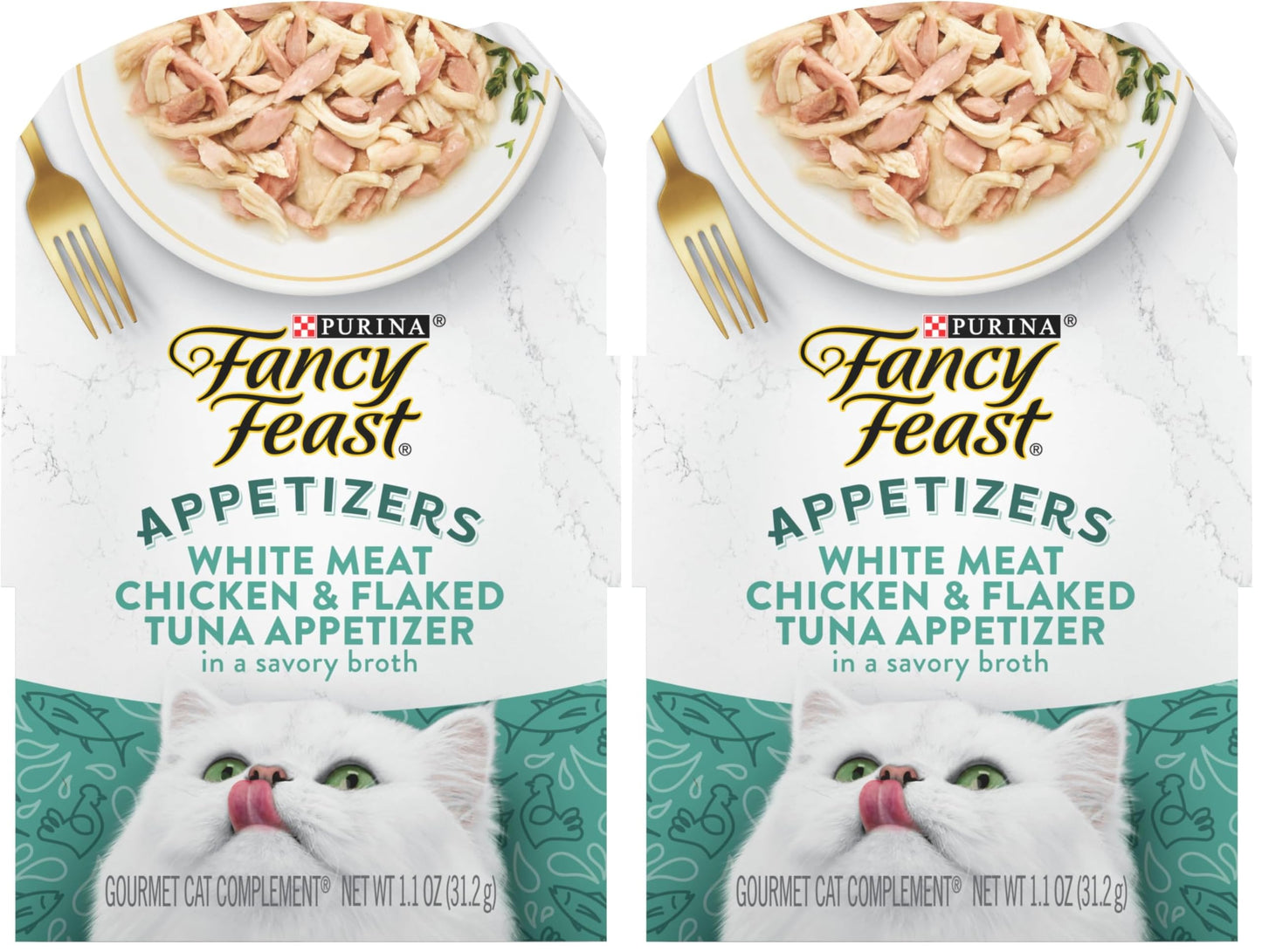 HOTPurina Fancy Feast Gravy Lovers Poultry and Beef Grilled Gourmet Wet Cat Food Variety Pack - (Pack of 24) 3 oz. Cans