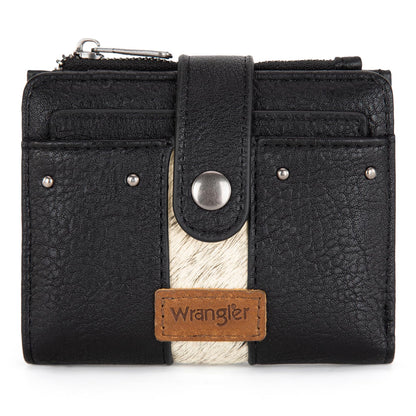 HOTMontana West X Wrangler Small Womens Wallet Leopard Print Women's Wallets, Card Cases & Money Organizers Small Bifold Card Wallet with Removable ID Window