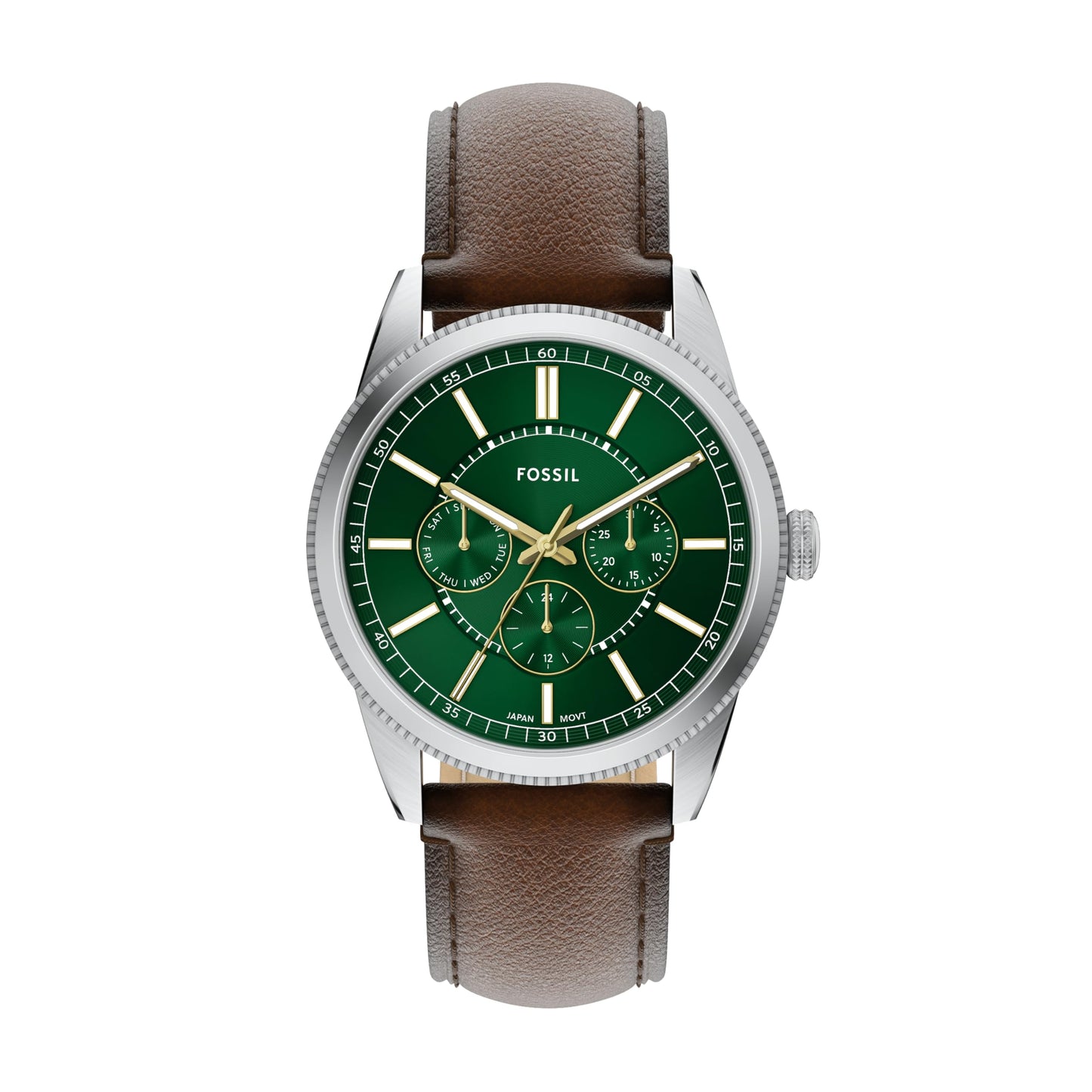 HOTFossil Men's Watch, Pearson Multifunction Stainless Steel Watch for Men