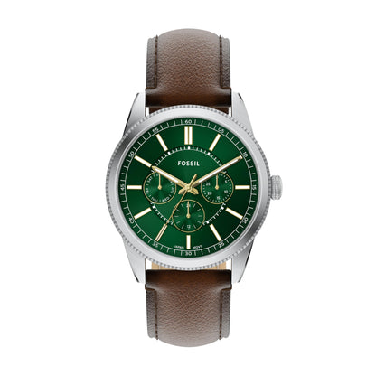 HOTFossil Men's Watch, Pearson Multifunction Stainless Steel Watch for Men