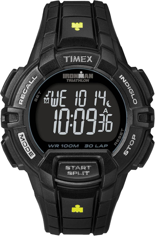 HOTTimex Men's Ironman Triathlon Rugged 30 44mm Resin Strap Watch