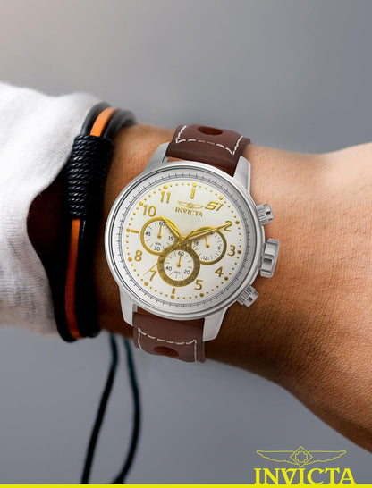 HOTInvicta S1 Rally Stainless Steel Men's Quartz Watch - 48mm