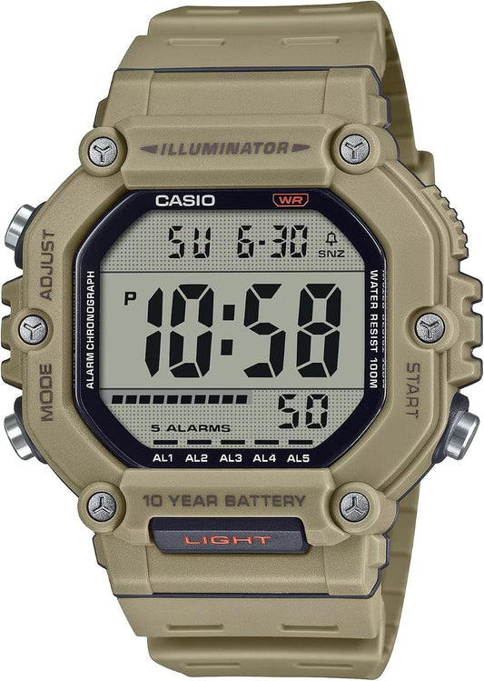 HOTCasio AE-1600H Series | Black | 10-Year Battery | LED Illuminator | Digital Watch