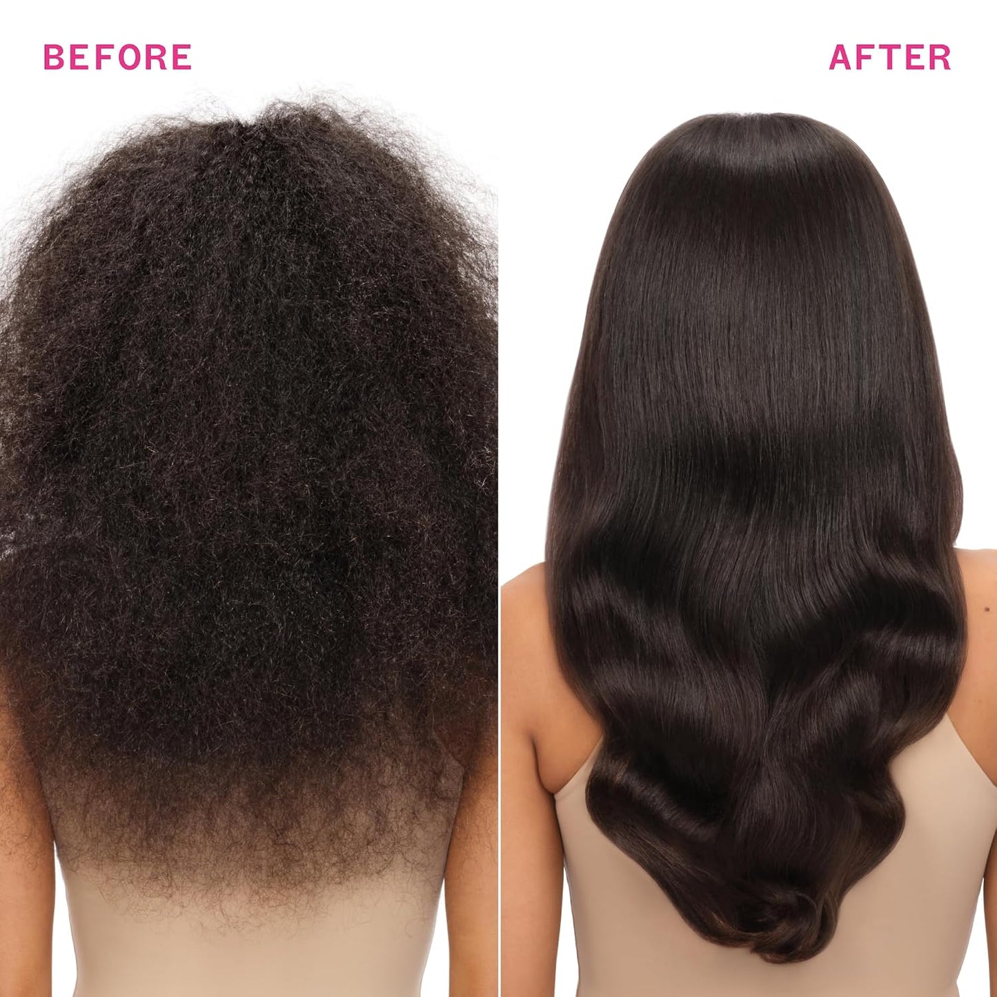 HOTamika frizz-me-not hydrating anti-frizz treatment | lightweight hydrating spray for medium to thick coarse hair types 2a-4c, humidity + heat protection, smooth frizz for up to 3 days