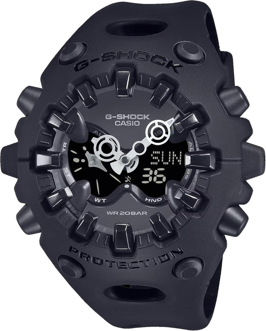 HOTG-Shock Casio Big Case Resin Analog-Digital Watch GAV01A