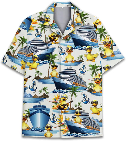 HOTTropical Bigfoot Hawaiian Shirts for Men Women, Sasquatch Summer Beach Button Down Short Sleeve