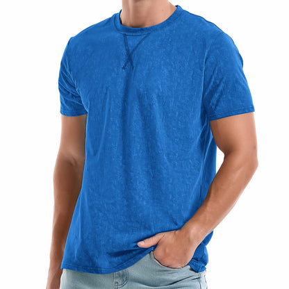 HOTKLIEGOU Men's T-Shirts - Premium Cotton Crew Neck Tees S - 4XL