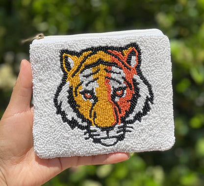 HOTBeaded Tiger Pouch