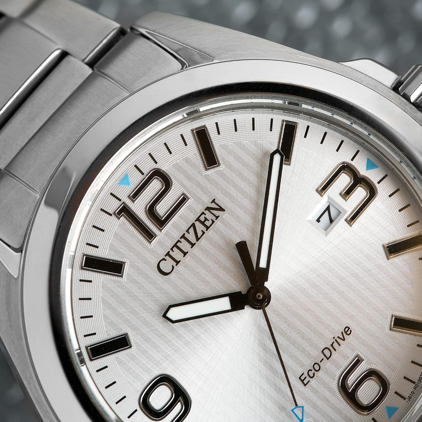 HOTCitizen Men's Eco-Drive Weekender Garrison Field Watch in Stainless