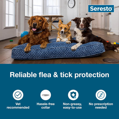 HOTSeresto Small Dog Vet-Recommended Flea & Tick Treatment & Prevention Collar for Dogs Under 18 lbs. | 8 Months Protection
