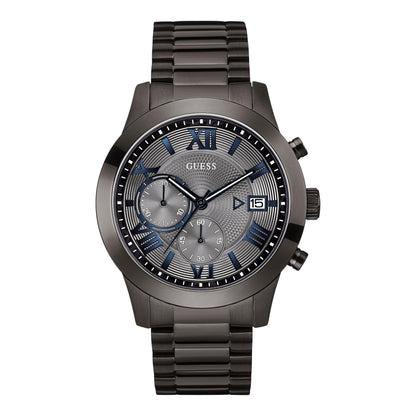 HOTGuess Men's Analog Dress Watch| Stainless Steel Case| 50M Water Resistance