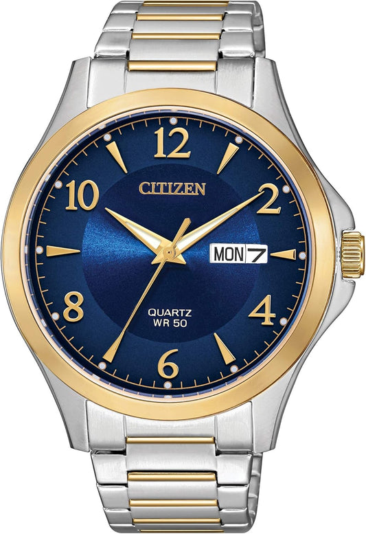 HOTCitizen Quartz Mens Watch, Stainless Steel