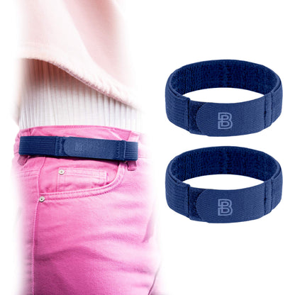 HOTBeltBro For Women No Buckle Elastic Belt — Fits 1 Inch Belt Loops, Easy To Use