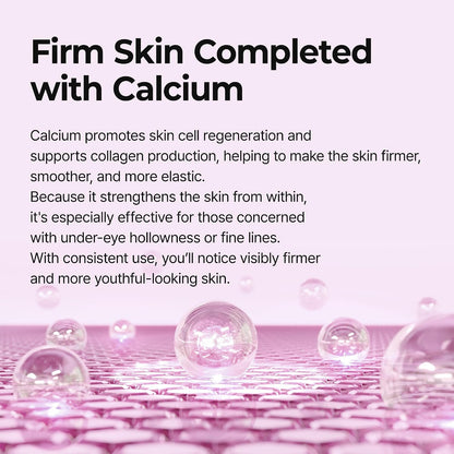HOTDr.Melaxin Calcium Volume Under Eye Patches for Puffy Eyes & Dark Circles, Hydrogel Eye Mask for Wrinkles, Fine Lines & Sagging Skin, Firming Collagen Eye Patch, Korean Skin Care (60 Count)