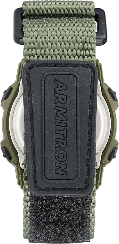 HOTArmitron Sport Unisex Digital Chronograph Nylon Strap Watch, 45-7004