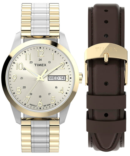 HOTTimex Men's South Street Sport 36mm Watch Box Set