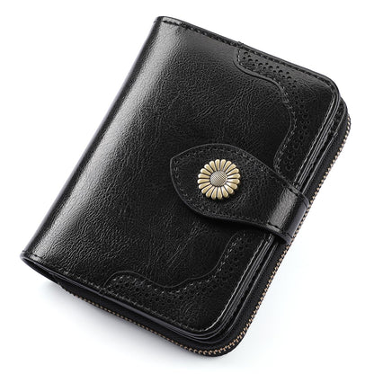HOTSENDEFN Leather Credit Card Holder RFID Blocking Wallet for Women Large Capacity Card Case Organizer Wristlet with 35 Slots