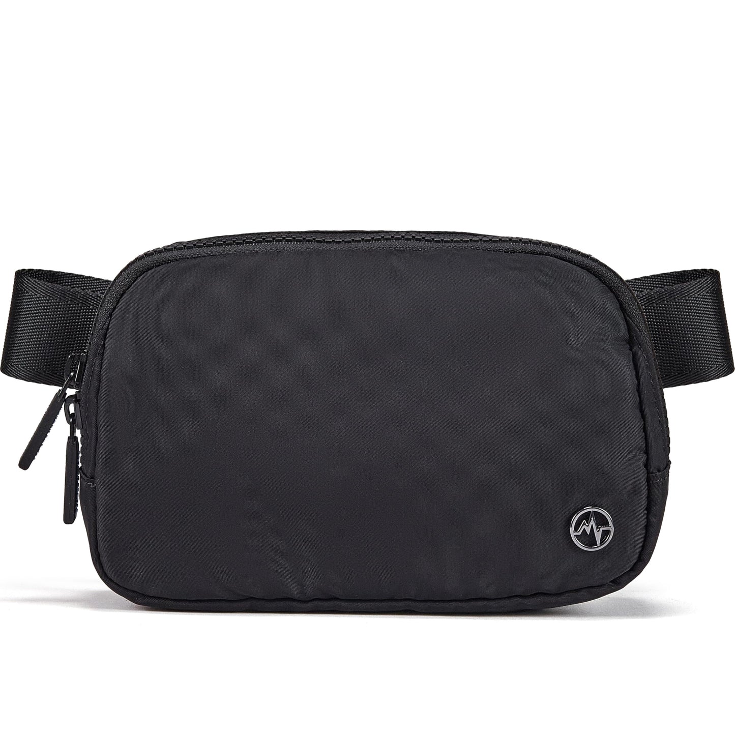 HOTPander Two Way Zipper Fanny Pack Nylon Everywhere Belt Bag for Women, Water Repellent Waist Packs, Crossbody Bags with Adjustable Strap (Red Merlot).