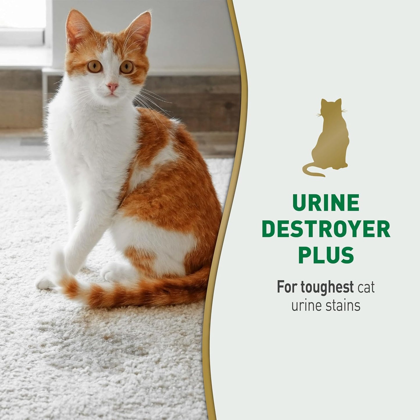 HOTNature’s Miracle Urine Destroyer Plus for Cats, Enzymatic Formula, Ready-to-Use, 32 oz