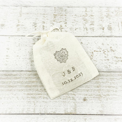 HOTPersonalized Wedding Ring Bag